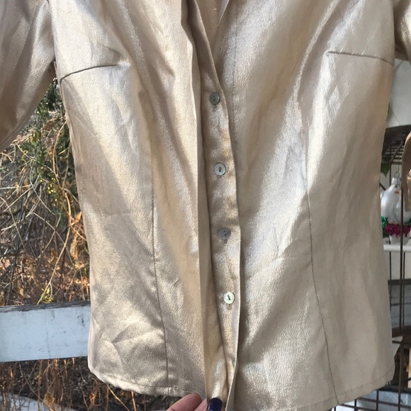 💫✨🌜Green or Gold Space Witch Pinup Blouse🌛✨💫 - Picture 2 of 6